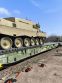 Trebiovsk tankisti op na eleznici 