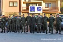 Velite jednotiek EUFOR navtvil slovensk LOTy