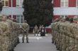 Slávnostný nástup príslušníkov Taktického krídla Sliač k 23. výročie vzniku samostatnej Slovenskej republiky 