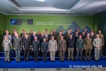 Náčelník generálneho štábu OS SR sa zúčastnil na Konferencii Vojenského výboru NATO v Ľubľane