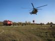Lesný požiar počas cvičenia Fire Rescue 2019